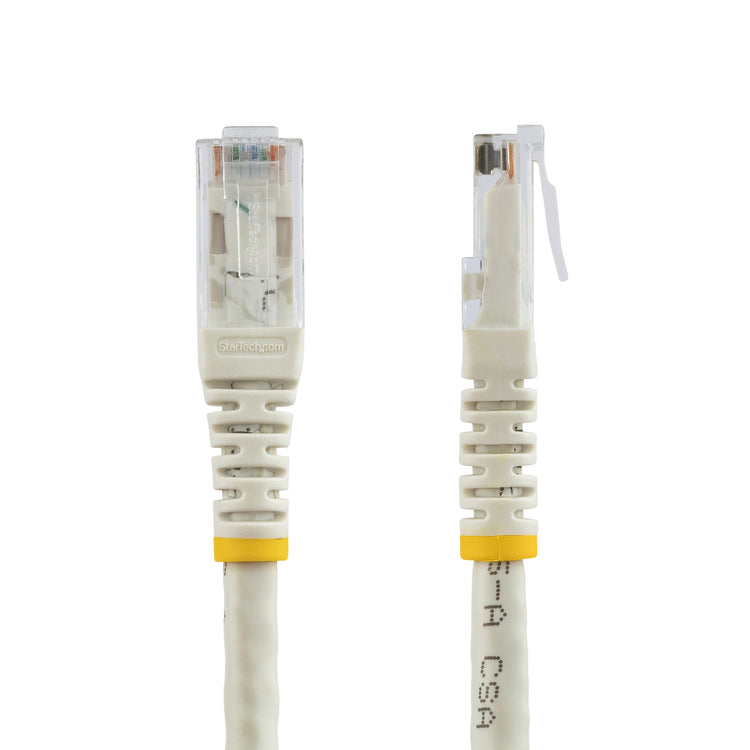 STARTECH .com networking cable White 6,1 m Cat6 U/UTP (UTP) (C6PATCH20WH) - Cartouches Certifiees