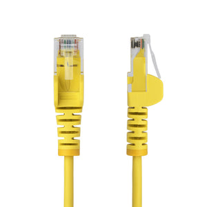 STARTECH .com networking cable Yellow 0,2 m Cat6 U/UTP (UTP) Round (N6PAT9INYLS) - Cartouches Certifiees