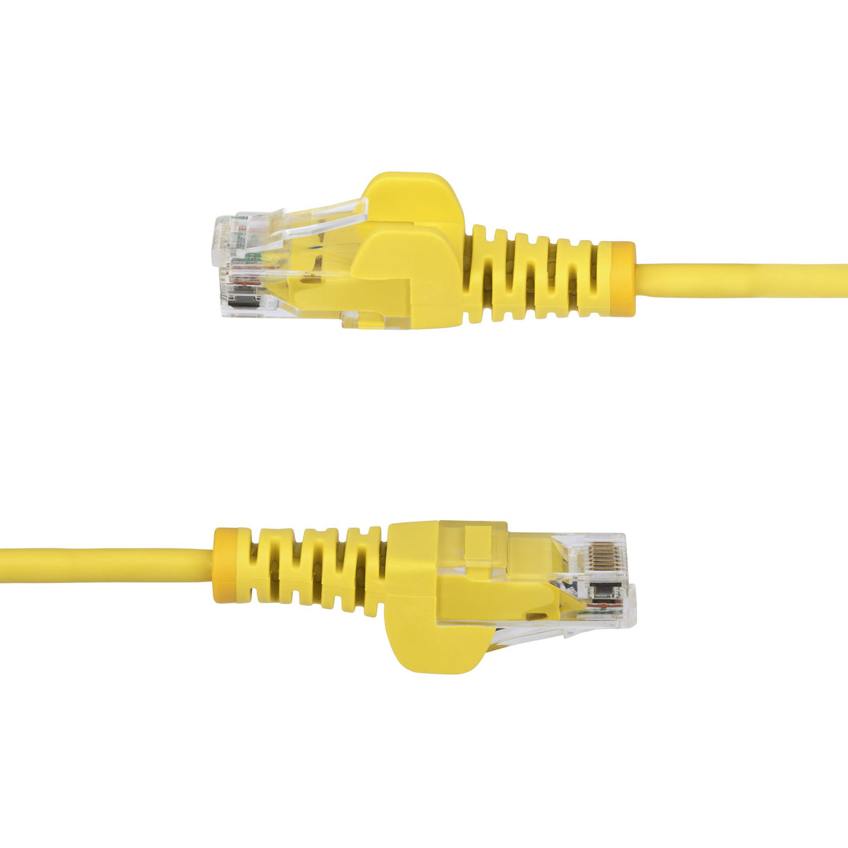 STARTECH .com networking cable Yellow 0,2 m Cat6 U/UTP (UTP) Round (N6PAT9INYLS) - Cartouches Certifiees
