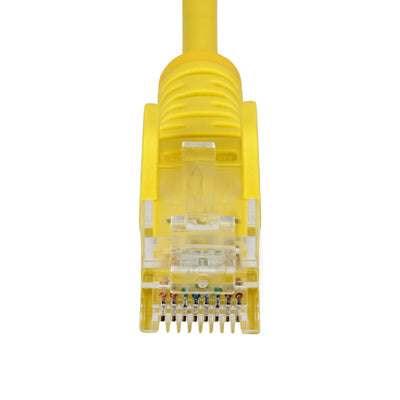STARTECH .com networking cable Yellow 0,3 m Cat6 U/UTP (UTP) Round (N6PAT1YLS) - Cartouches Certifiees