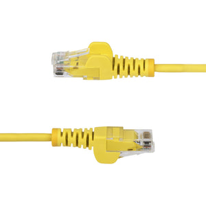 STARTECH .com networking cable Yellow 1,8 m Cat6 U/UTP (UTP) Round (N6PAT6YLS) - Cartouches Certifiees