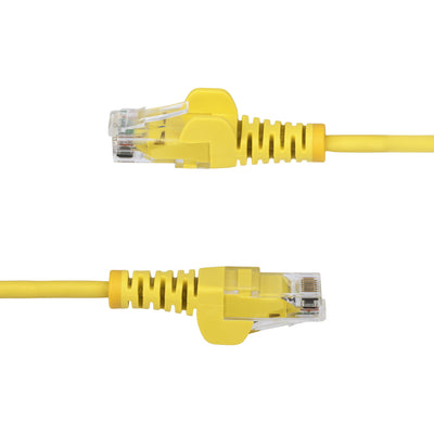 STARTECH .com networking cable Yellow 3 m Cat6 U/UTP (UTP) Round (N6PAT10YLS) - Cartouches Certifiees