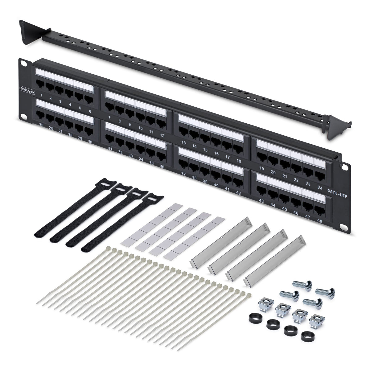 STARTECH .com patch panel 2U (CPANEL48) - Cartouches Certifiees