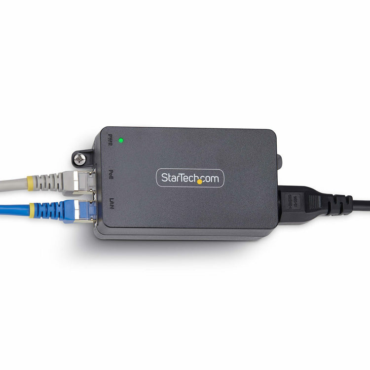 STARTECH .com PoE adapter 1.25 Gigabit Ethernet, 2.5 Gigabit Ethernet, Fast Ethernet, Gigabit Ethernet (AF212C-POE-INJECTOR) - Cartouches Certifiees