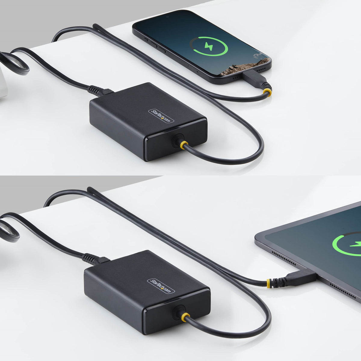 STARTECH .com power adapter/inverter Indoor 100 W Black (1100LN-USB-C-CHARGER) - Cartouches Certifiees