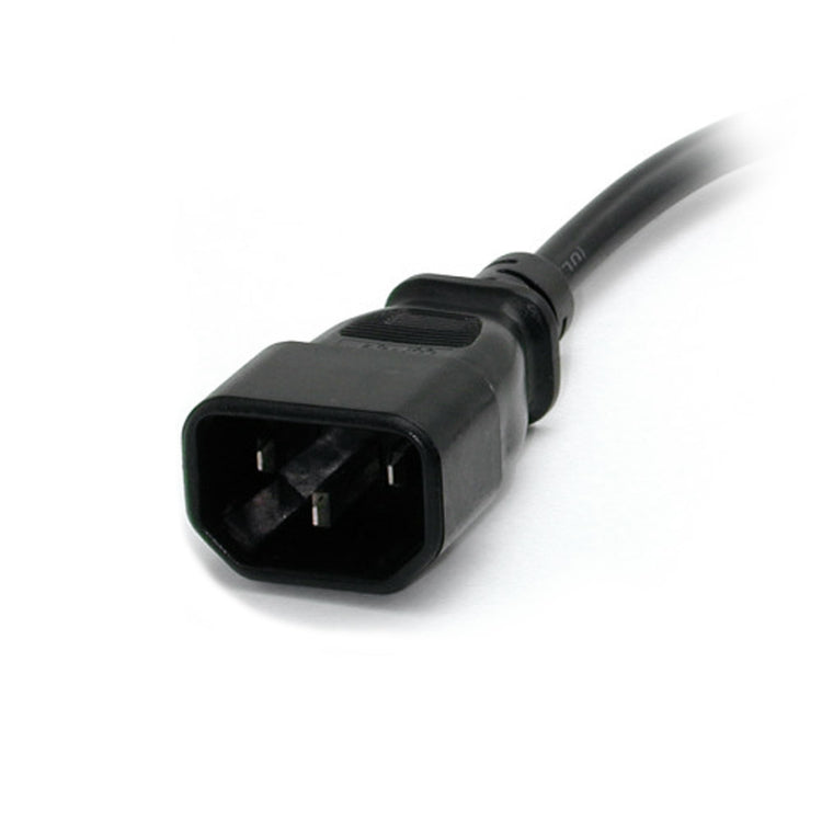 STARTECH .com power cable Black 0,3 m C14 coupler NEMA 5-15R (PAC100) - Cartouches Certifiees