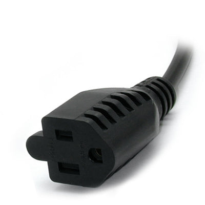 STARTECH .com power cable Black 0,3 m C14 coupler NEMA 5-15R (PAC100) - Cartouches Certifiees