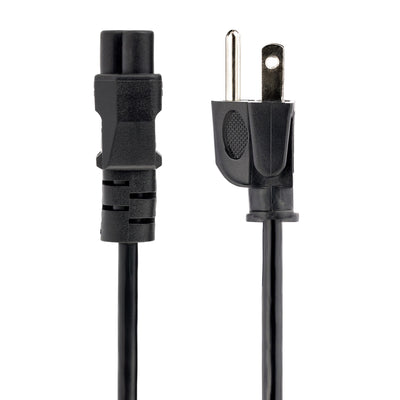 STARTECH .com power cable Black 1,8 m NEMA 5-15P C5 coupler (PXT101NB3S) - Cartouches Certifiees