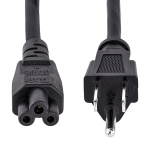 STARTECH .com power cable Black 1,8 m NEMA 5-15P C5 coupler (PXT101NB3S) - Cartouches Certifiees