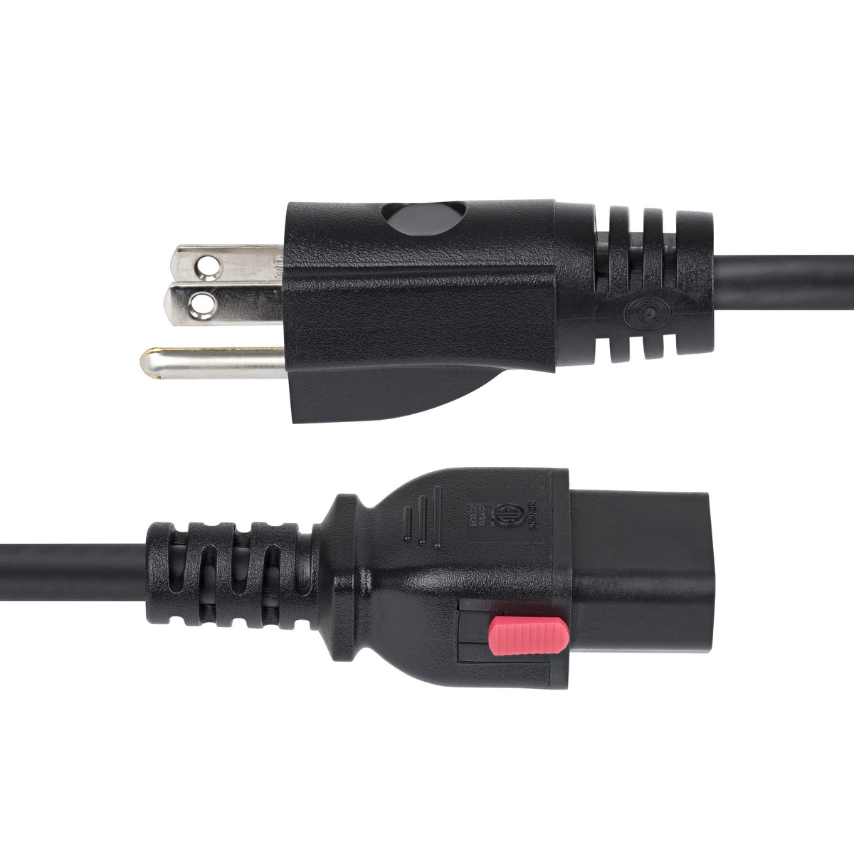 STARTECH .com power cable Black 3,1 m NEMA 5-15P C13 coupler (10FT-LC10A-POWERCORD) - Cartouches Certifiees