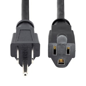 STARTECH .com power cable Black 7,62 m NEMA 5-15P NEMA 5-15R (PAC10125) - Cartouches Certifiees