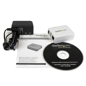 STARTECH .com print server Ethernet LAN/Wireless LAN White (PM1115UW) - Cartouches Certifiees