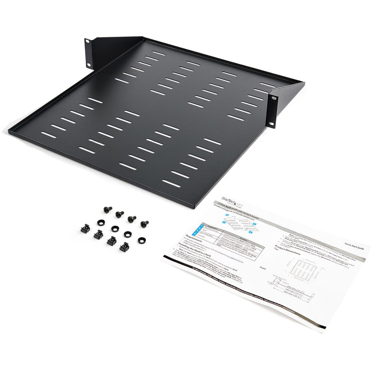 STARTECH .com rack accessory Rack shelf (CABSHF2POSTV2) - Cartouches Certifiees