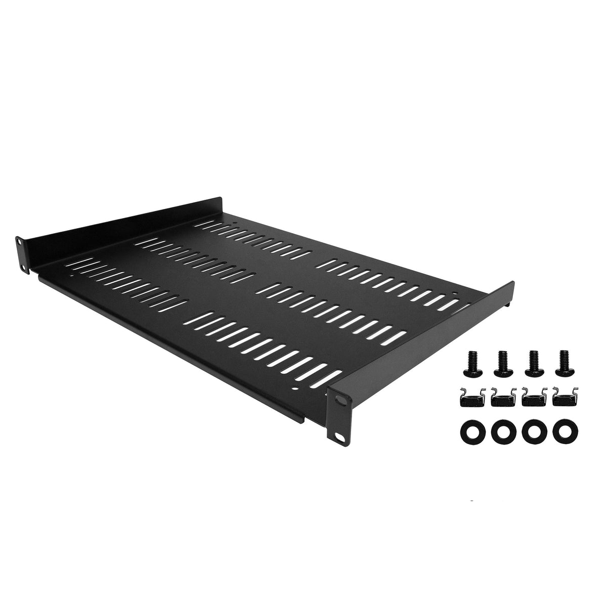STARTECH .com rack accessory Rack shelf (SHELF-1U-12-FIXED-V) - Cartouches Certifiees