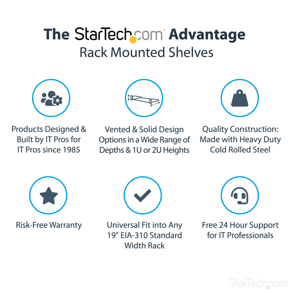 STARTECH .com rack accessory Shelf (CABSHELF) - Cartouches Certifiees