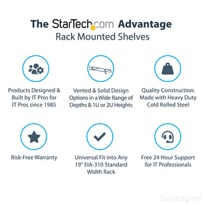 STARTECH .com rack accessory Shelf (CABSHELF) - Cartouches Certifiees
