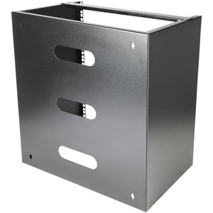 STARTECH .com rack cabinet 12U Wall mounted rack Black (WALLMNT12) - Cartouches Certifiees