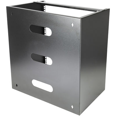 STARTECH .com rack cabinet 12U Wall mounted rack Black (WALLMNT12) - Cartouches Certifiees