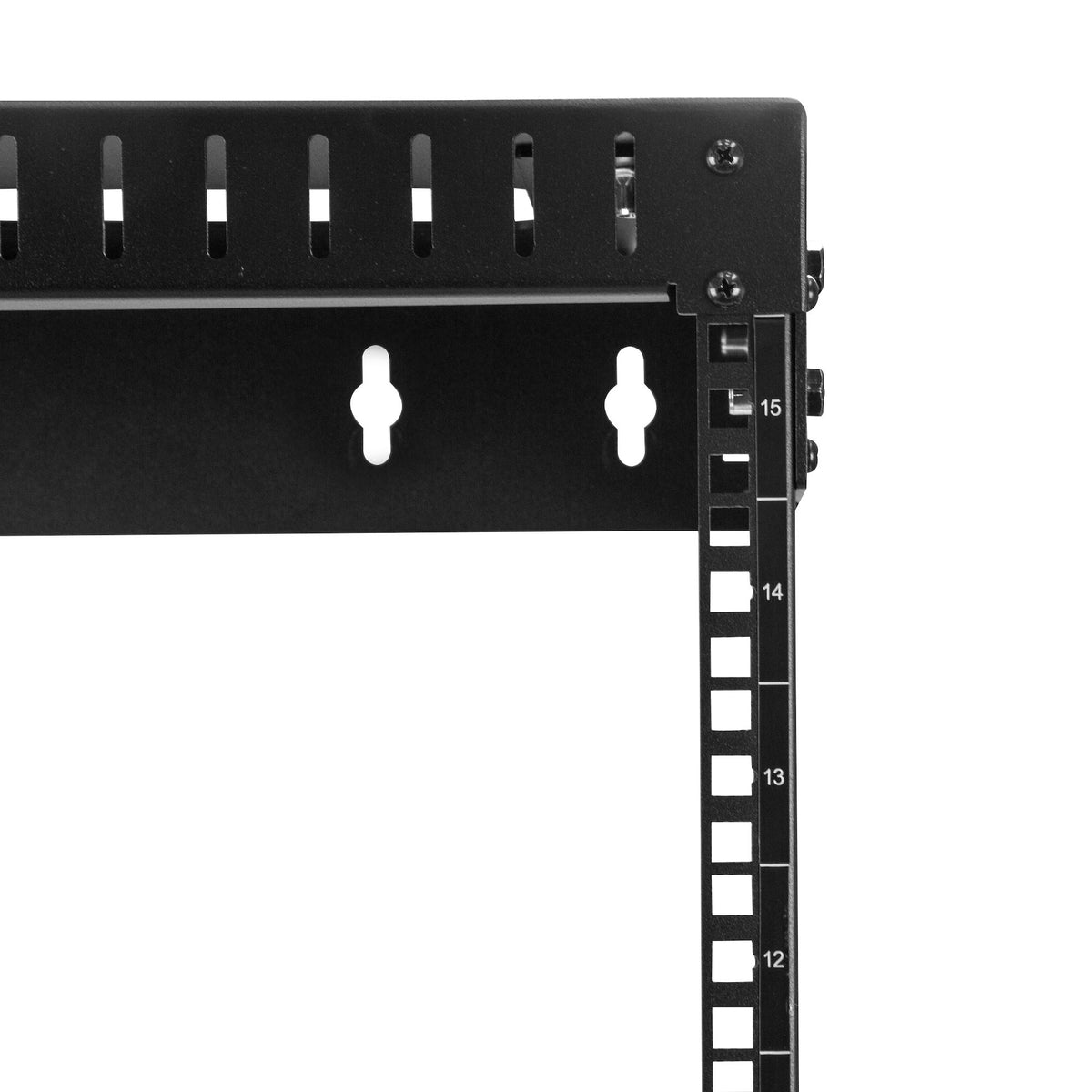 STARTECH .com rack cabinet 15U Wall mounted rack Black (RK15WALLOA) - Cartouches Certifiees