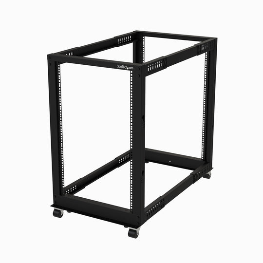 STARTECH .com Armoire Rack Autoportant Noir 18U (4POSTRACK18U)