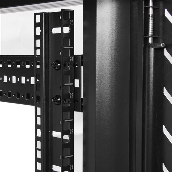 STARTECH .com rack cabinet 25U Freestanding rack Black (RK2536BKF) - Cartouches Certifiees