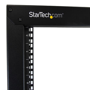 STARTECH .com rack cabinet 42U Freestanding rack Black (2POSTRACK42) - Cartouches Certifiees