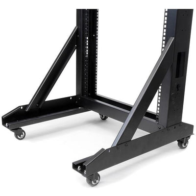 STARTECH .com rack cabinet 42U Freestanding rack Black (2POSTRACK42) - Cartouches Certifiees