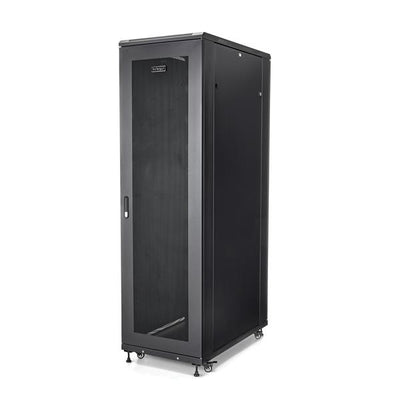 STARTECH .com rack cabinet 42U Freestanding rack Black (RK4236BKB) - Cartouches Certifiees