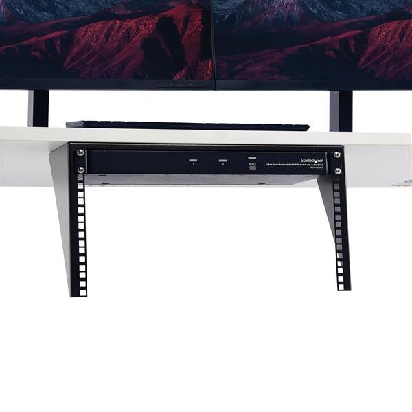 STARTECH .com rack cabinet 6U Wall mounted rack Black (RK619WALLV) - Cartouches Certifiees