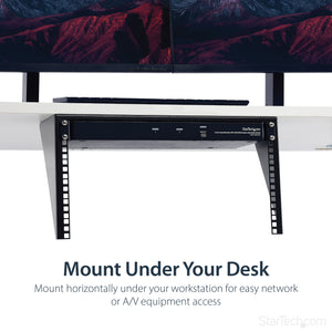 STARTECH .com rack cabinet 6U Wall mounted rack Black (RK619WALLV) - Cartouches Certifiees