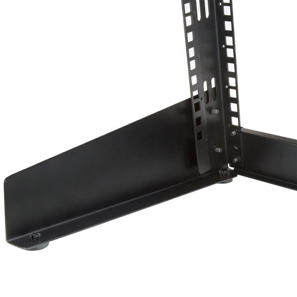 STARTECH .com rack cabinet 8U Freestanding rack Black (RK8OD) - Cartouches Certifiees