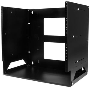 STARTECH .com rack cabinet 8U Wall mounted rack Black (WALLSHELF8U) - Cartouches Certifiees