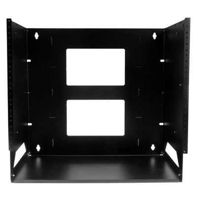 STARTECH .com rack cabinet 8U Wall mounted rack Black (WALLSHELF8U) - Cartouches Certifiees