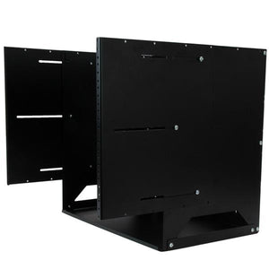 STARTECH .com rack cabinet 8U Wall mounted rack Black (WALLSHELF8U) - Cartouches Certifiees