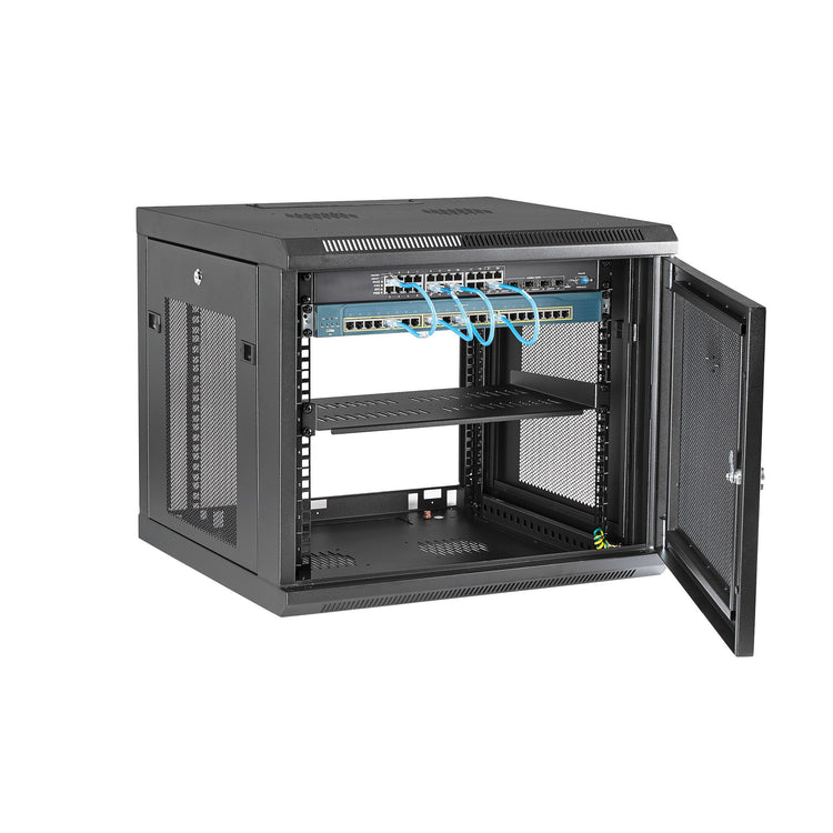 STARTECH .com rack cabinet 9U Wall mounted rack Black (RK920WALM) - Cartouches Certifiees