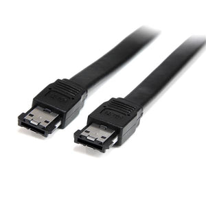 STARTECH .com SATA cable 0,9 m eSATA Black (ESATA3) - Cartouches Certifiees