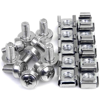 STARTECH .com screw/bolt 12 mm 50 pc(s) M6 (CABSCREWM6) - Cartouches Certifiees