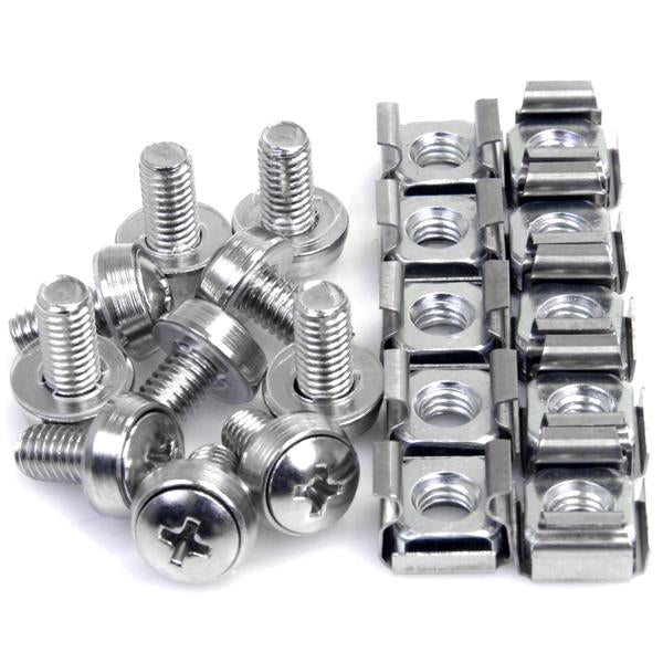 STARTECH .com screw/bolt 12 mm 50 pc(s) M6 (CABSCREWM6) - Cartouches Certifiees