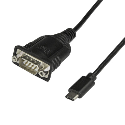 STARTECH .com serial cable Black 0,4 m USB C DB-9 (ICUSB232PROC) - Cartouches Certifiees
