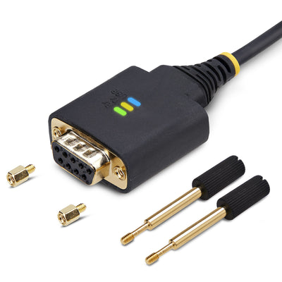 STARTECH .com serial cable Black 1 m USB Type-A DB-9 (1P3FFCNB-USB-SERIAL) - Cartouches Certifiees