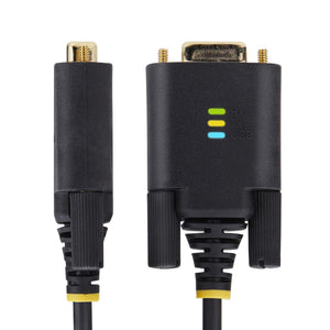 STARTECH .com serial cable Black 1 m USB Type-A RS-232 (1P3FFCB-USB-SERIAL) - Cartouches Certifiees
