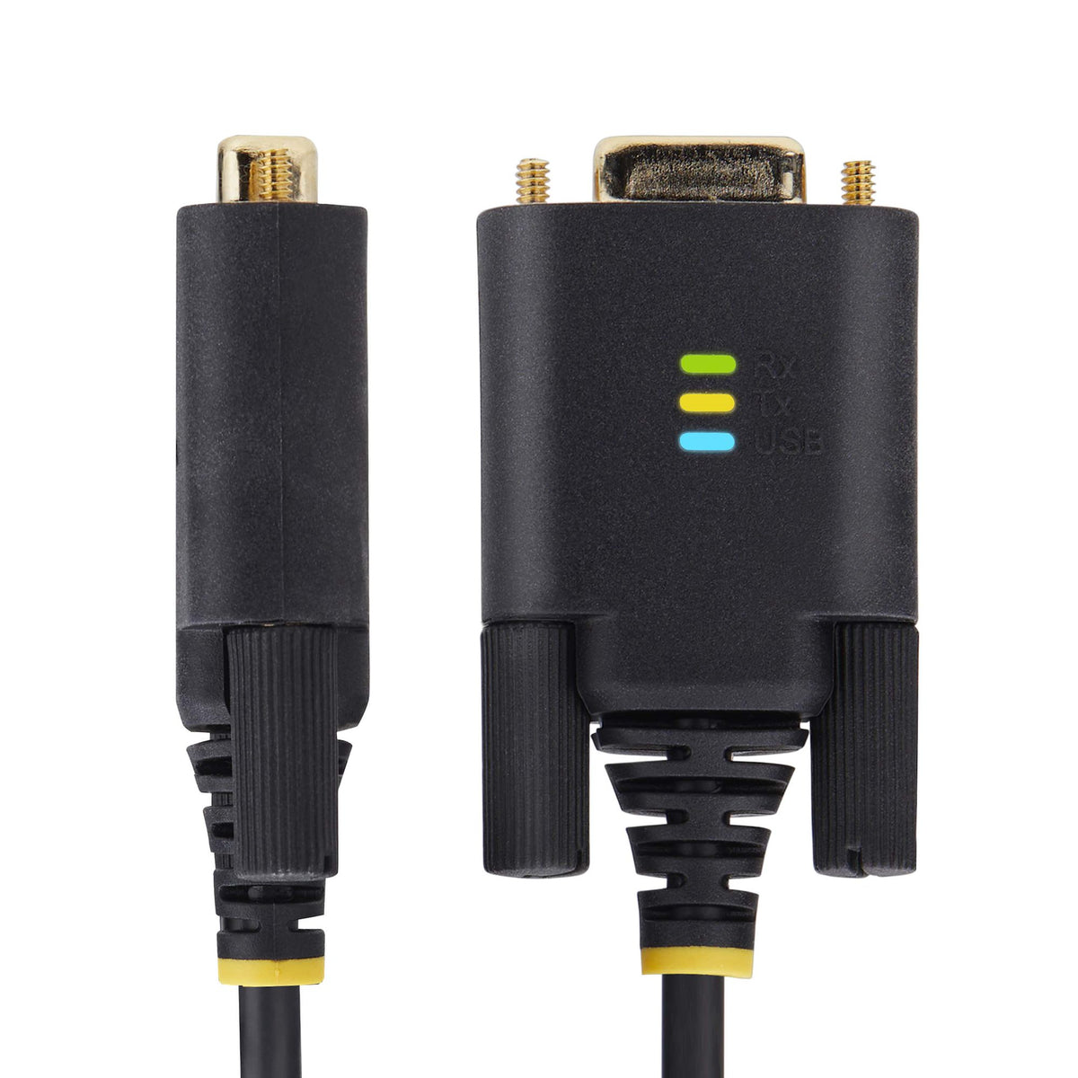 STARTECH .com serial cable Black 2 m USB Type-A DB-9 (1P6FFC-USB-SERIAL) - Cartouches Certifiees