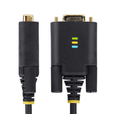 STARTECH .com serial cable Black 2 m USB Type-A DB-9 (1P6FFC-USB-SERIAL) - Cartouches Certifiees