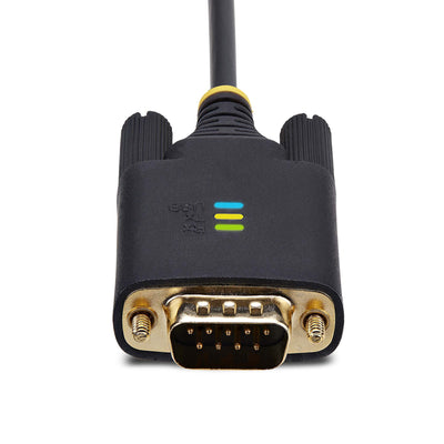 STARTECH .com serial cable Black 2 m USB Type-A DB-9 (1P6FFC-USB-SERIAL) - Cartouches Certifiees