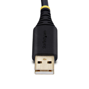 STARTECH .com serial cable Black 2 m USB Type-A DB-9 (1P6FFC-USB-SERIAL) - Cartouches Certifiees