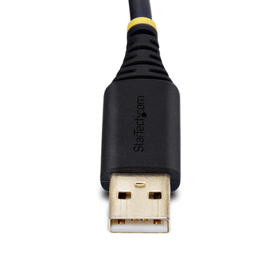 STARTECH .com serial cable Black 2 m USB Type-A DB-9 (1P6FFC-USB-SERIAL) - Cartouches Certifiees