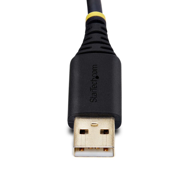 STARTECH .com serial cable Black 2 m USB Type-A DB-9 (1P6FFC-USB-SERIAL) - Cartouches Certifiees