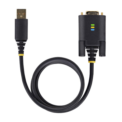 STARTECH .com serial cable Black 2 m USB Type-A DB-9 (1P6FFC-USB-SERIAL) - Cartouches Certifiees