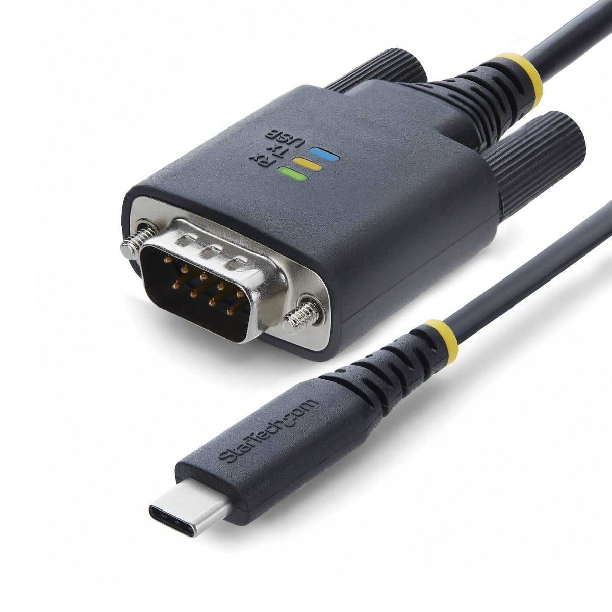 STARTECH .com serial cable Black 2 m USB Type-C RS-232 (1P6FFCN-USB-C-SERIAL) - Cartouches Certifiees