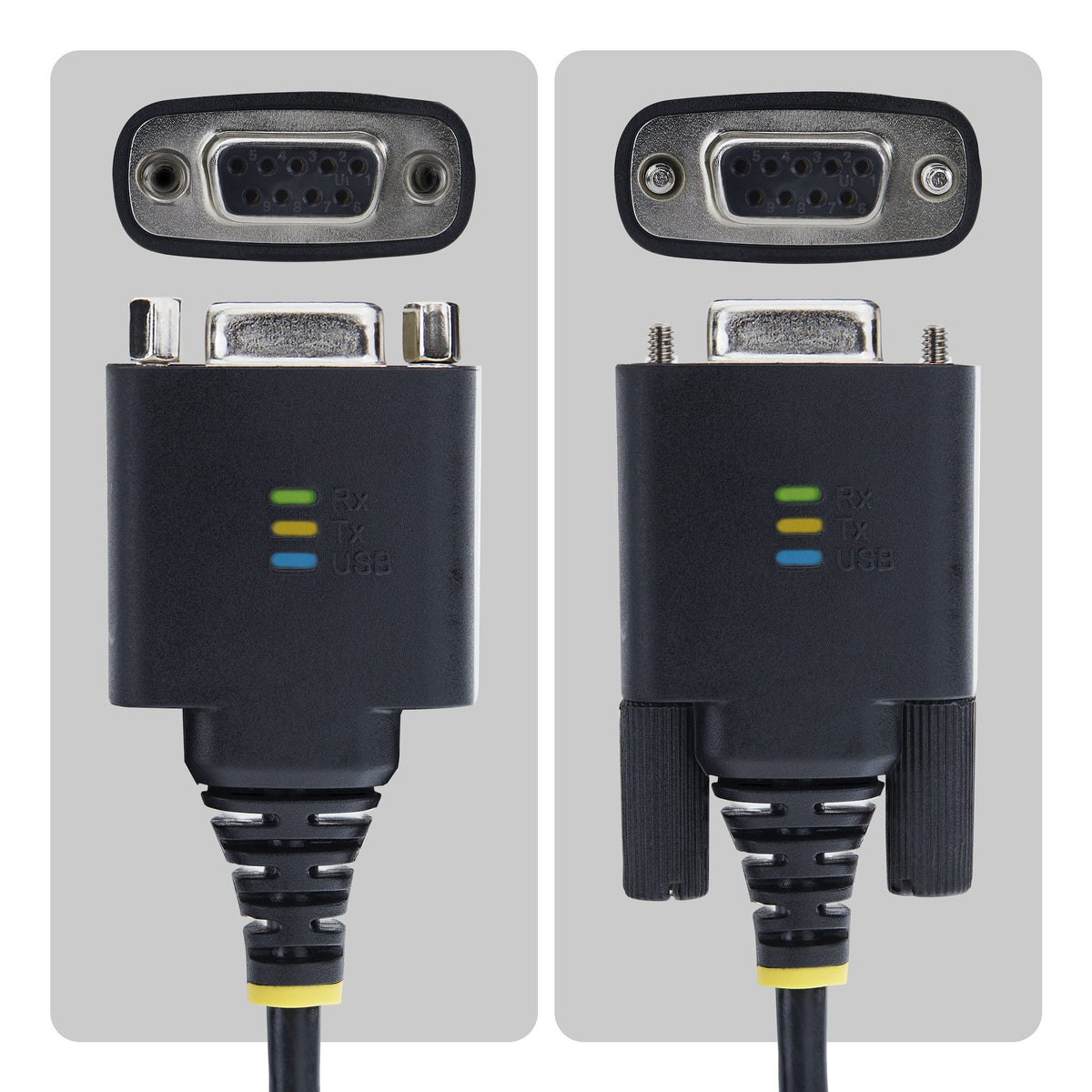 STARTECH .com serial cable Black 2 m USB Type-C RS-232 (1P6FFCN-USB-C-SERIAL) - Cartouches Certifiees